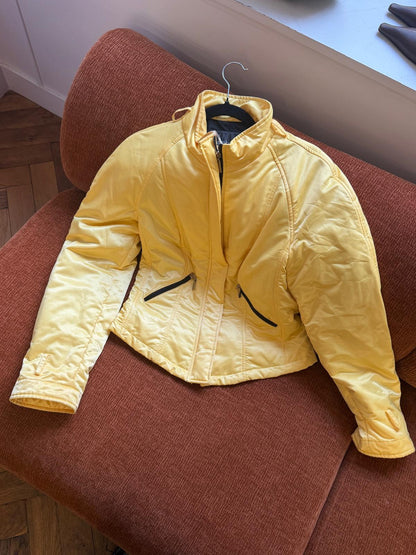 Roccobarocco fitted jacket yellow