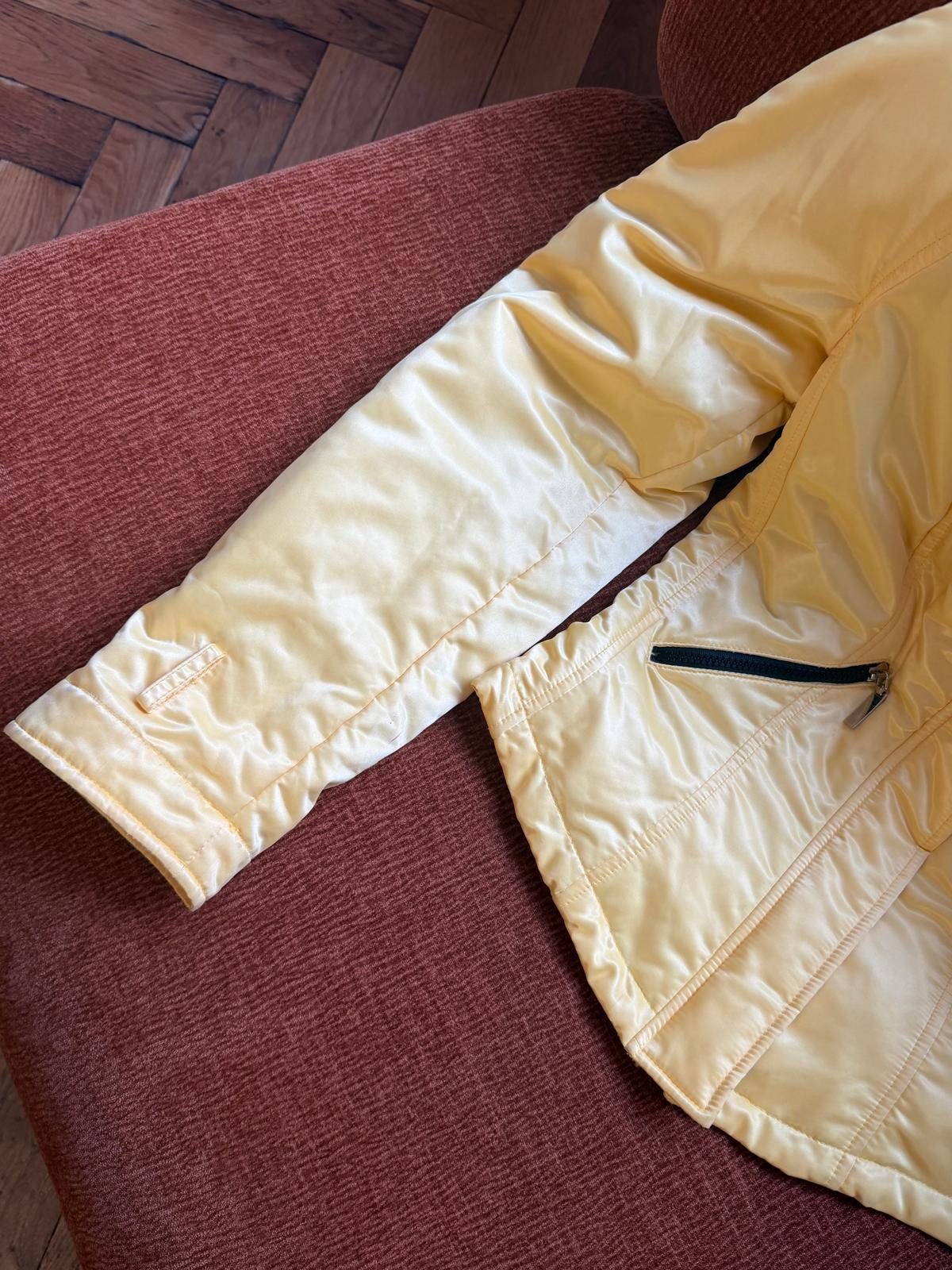 Roccobarocco fitted jacket yellow