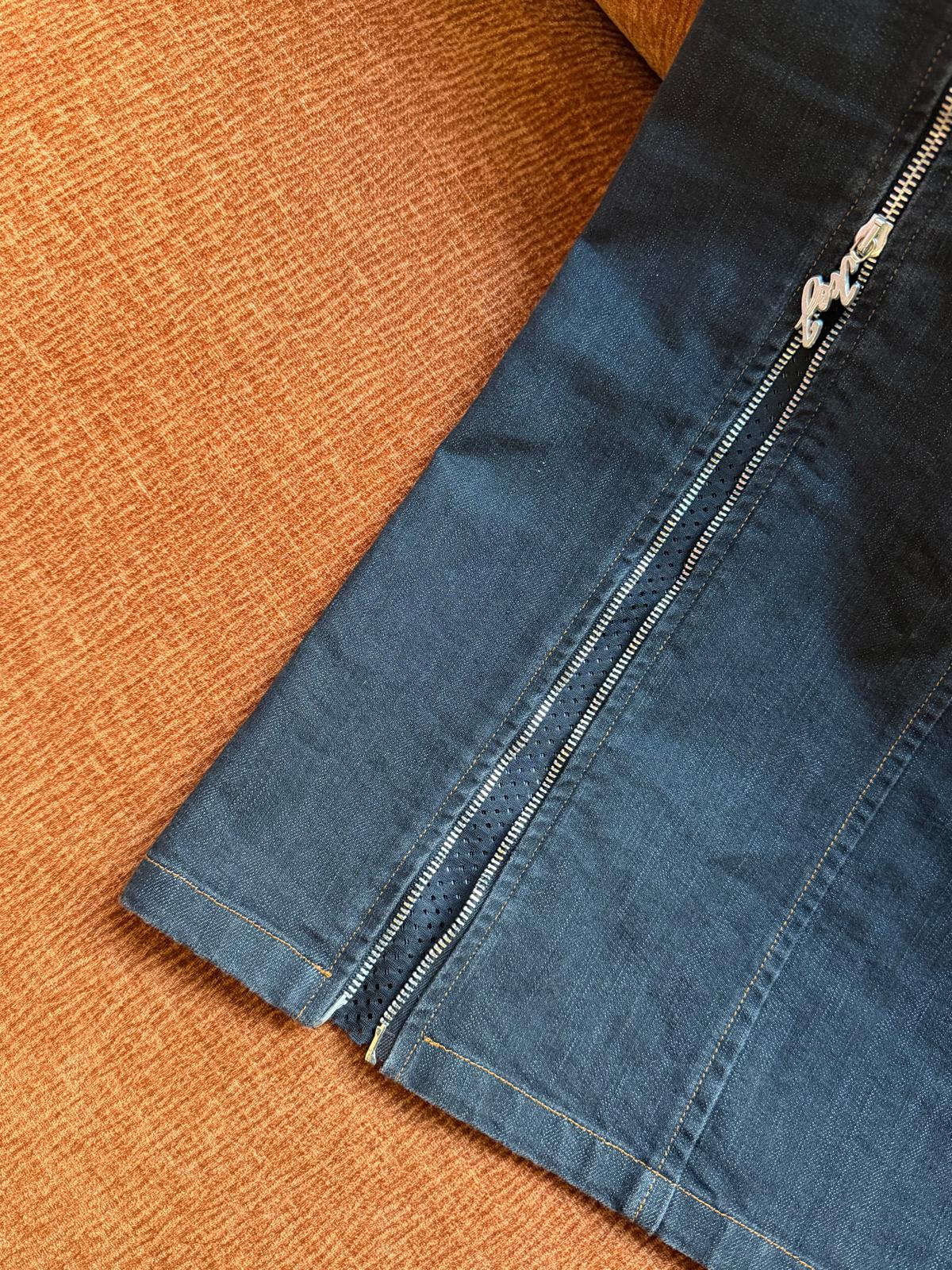 Iceberg zipper skirt blue