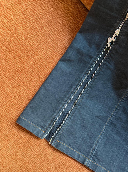Iceberg zipper skirt blue