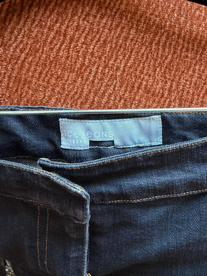 Iceberg zipper skirt blue