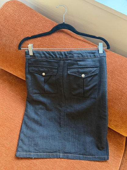 Iceberg zipper skirt blue