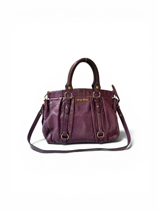 MiuMiu Vitello purple