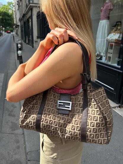 Fendi big Zucca brown monogram