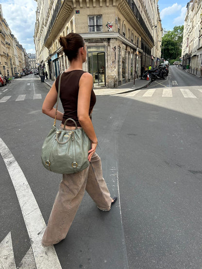 MiuMiu Vitello green