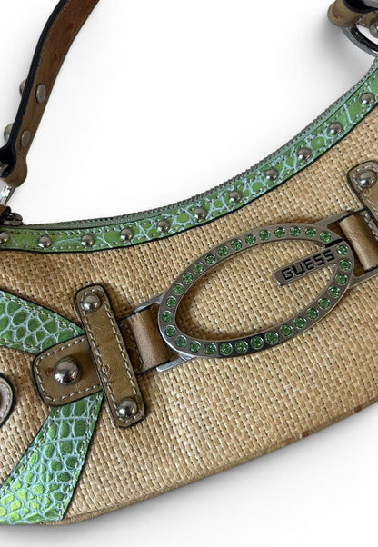 Guess party bag lemon green