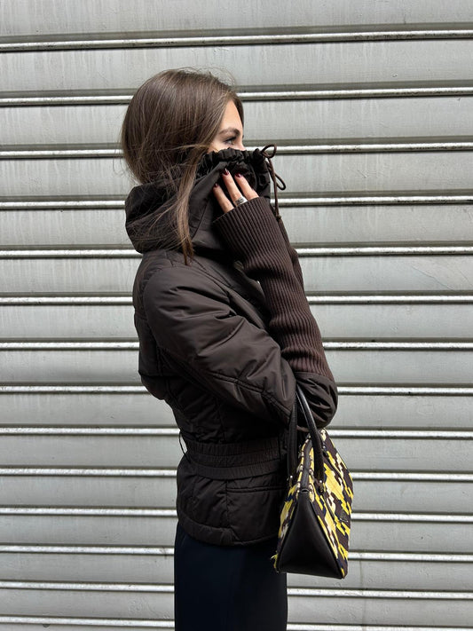 Patricia Pepe jacket dark brown